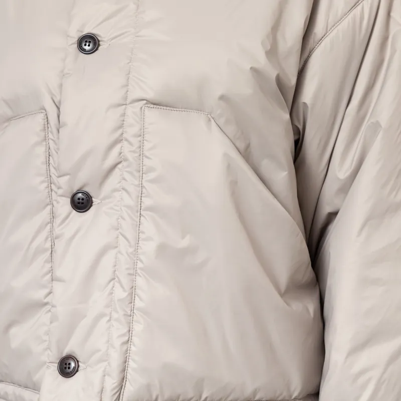 Girls of Dust Womens Nuclear Jacket Padded Fury Nylon Oyster-7