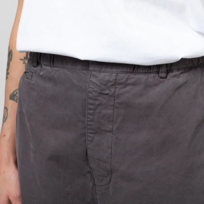 Girls Of Dust Womens Pasha Pants Gabardine Satin Asphalt-6