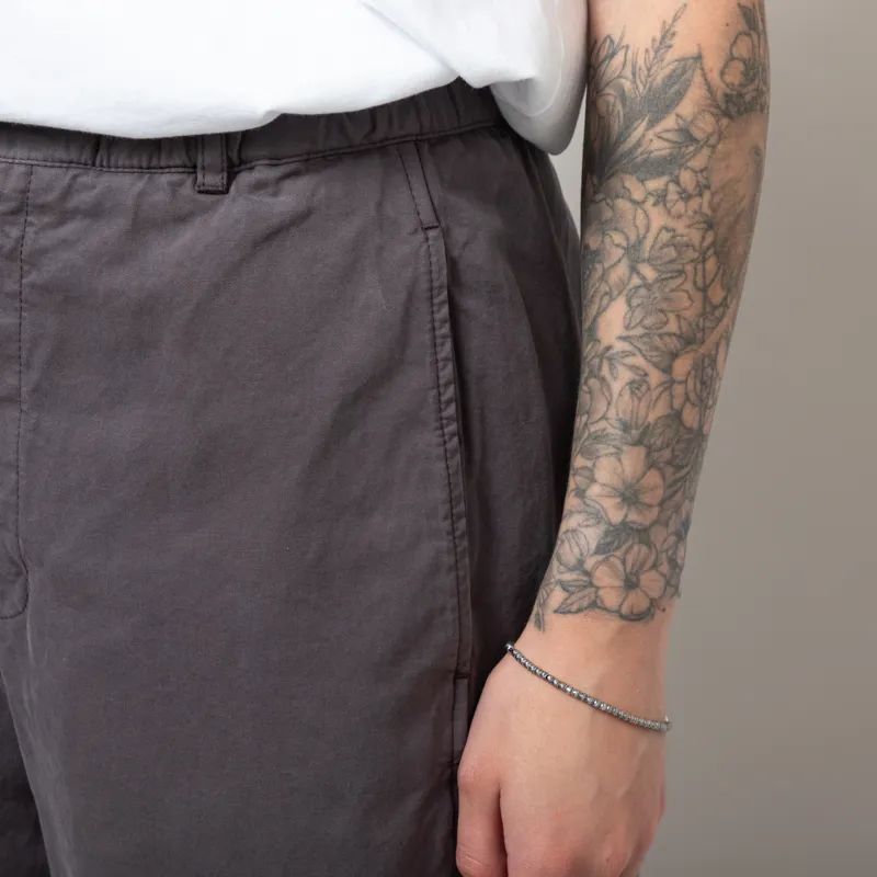 Girls Of Dust Womens Pasha Pants Gabardine Satin Asphalt-9