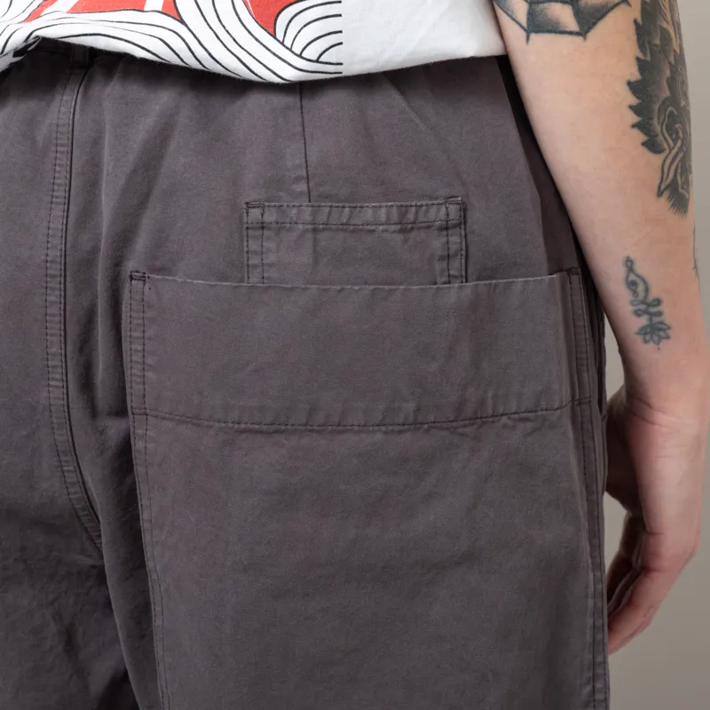 Girls Of Dust Womens Pasha Pants Gabardine Satin Asphalt-7