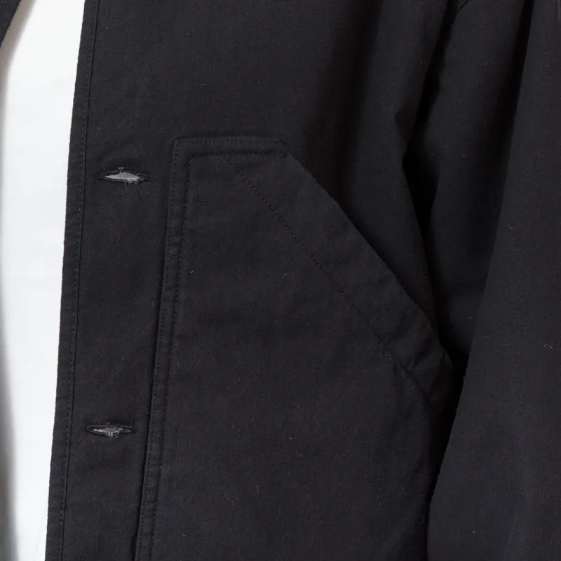 Girls of Dust Womens Neutron Jacket Padded Cotton Faded Black-6