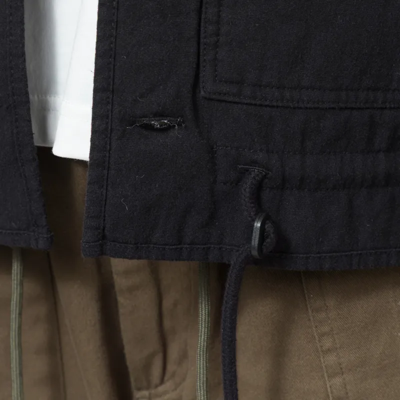 Girls of Dust Womens Neutron Jacket Padded Cotton Faded Black-7