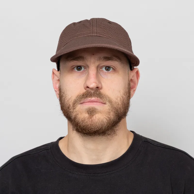 Frizmworks Seersucker Feather Cap Brown-1