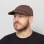Frizmworks Seersucker Feather Cap Brown