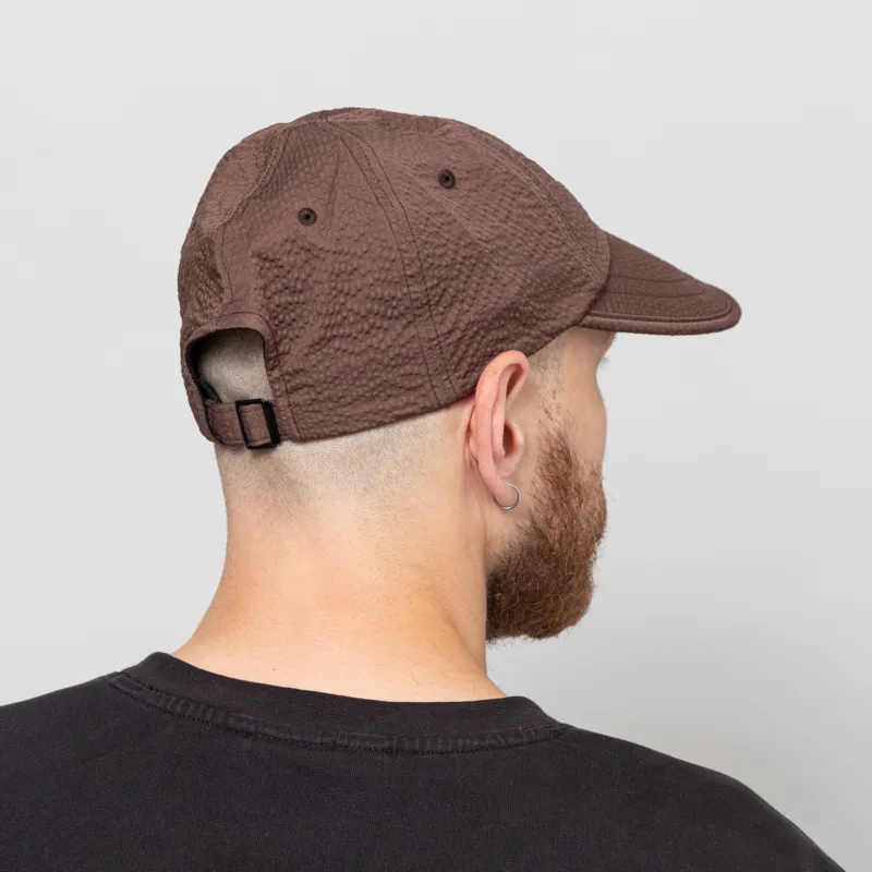 Frizmworks Seersucker Feather Cap Brown-2