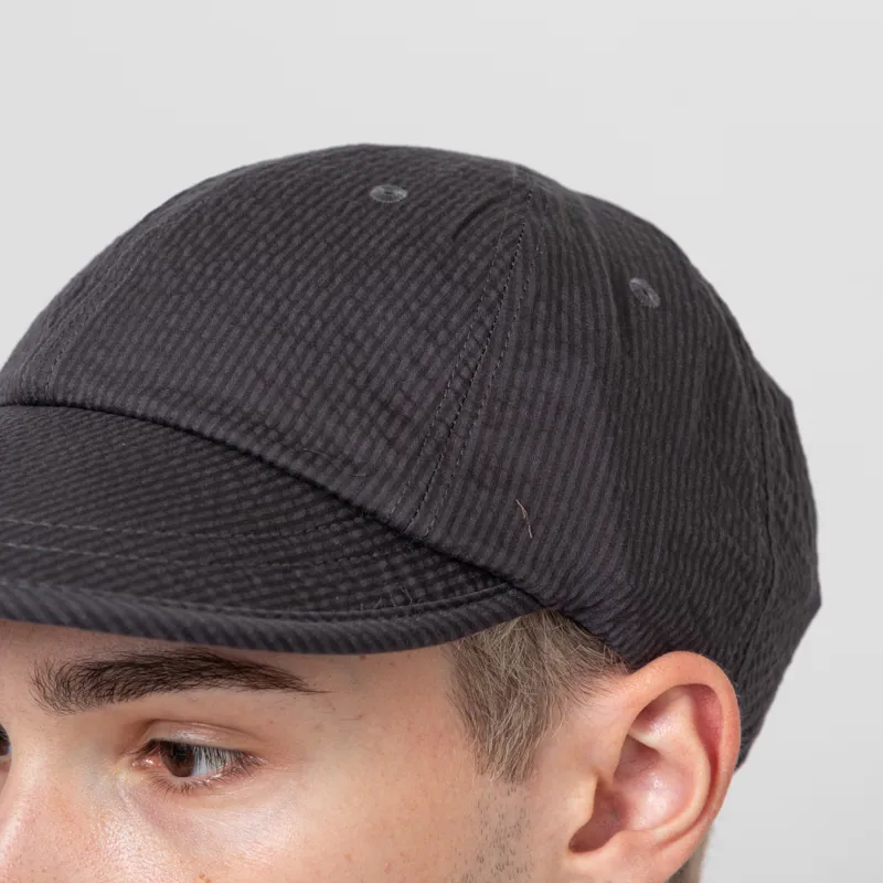 Frizmworks Seersucker Feather Cap Charcoal-3