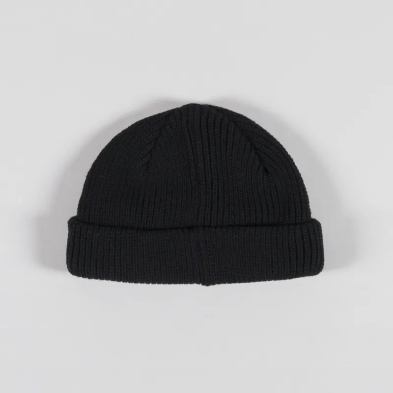 Obey Micro Beanie Black-1