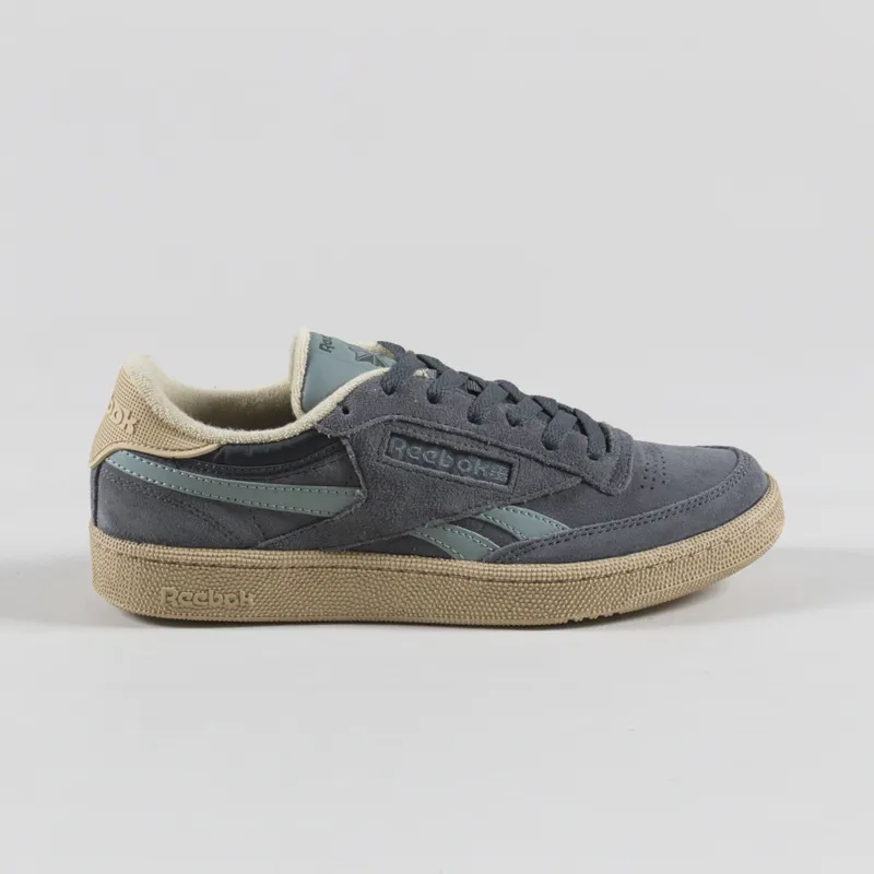 Reebok Club C Revenge Vintage Shoes Grey5 Lightfog Simplebeige-2