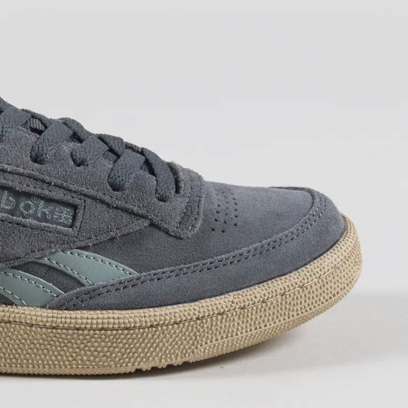 Reebok Club C Revenge Vintage Shoes Grey5 Lightfog Simplebeige-5