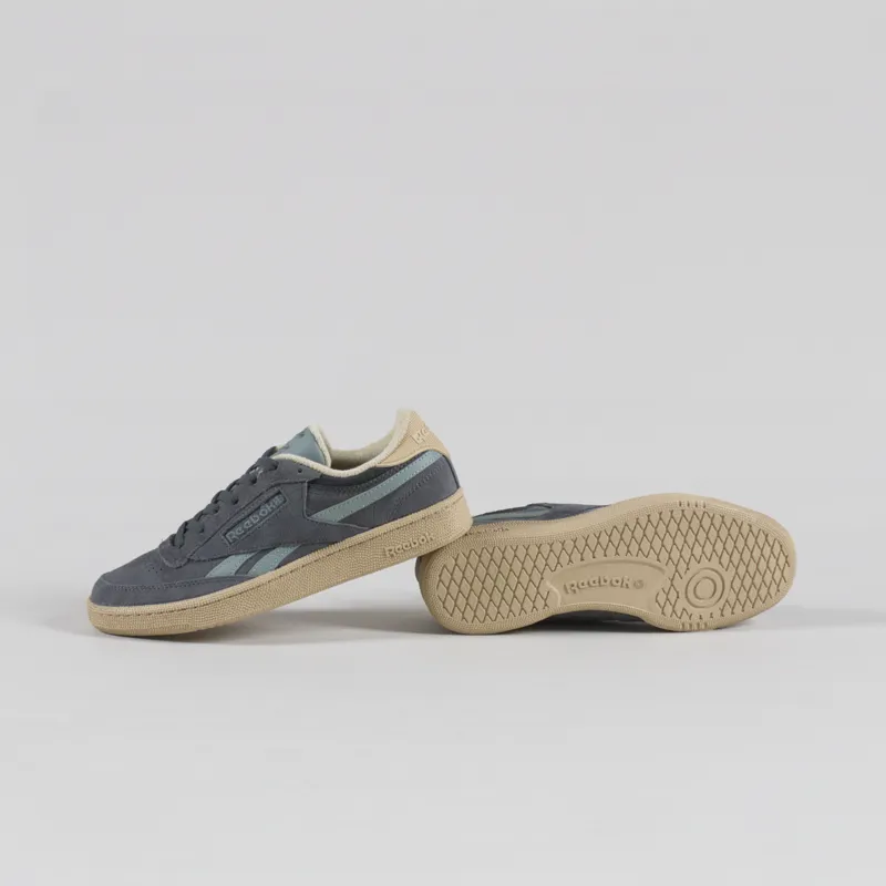 Reebok Club C Revenge Vintage Shoes Grey5 Lightfog Simplebeige-3