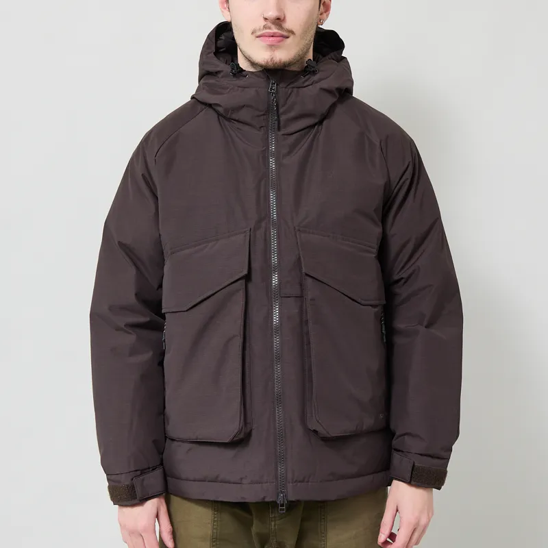 Snow Peak FR 2L Down Jacket Dark Brown