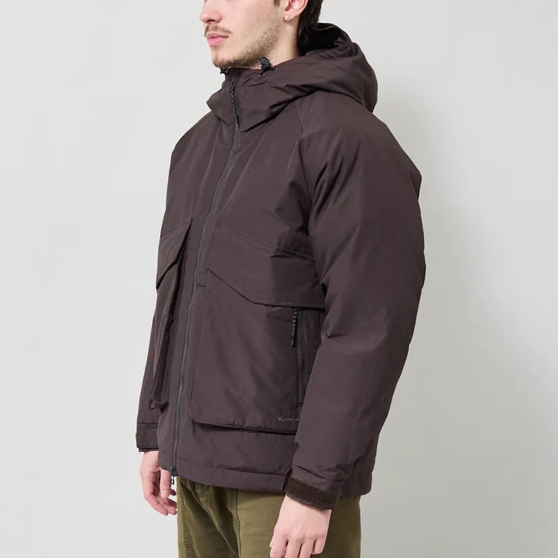 Snow Peak FR 2L Down Jacket Dark Brown-1