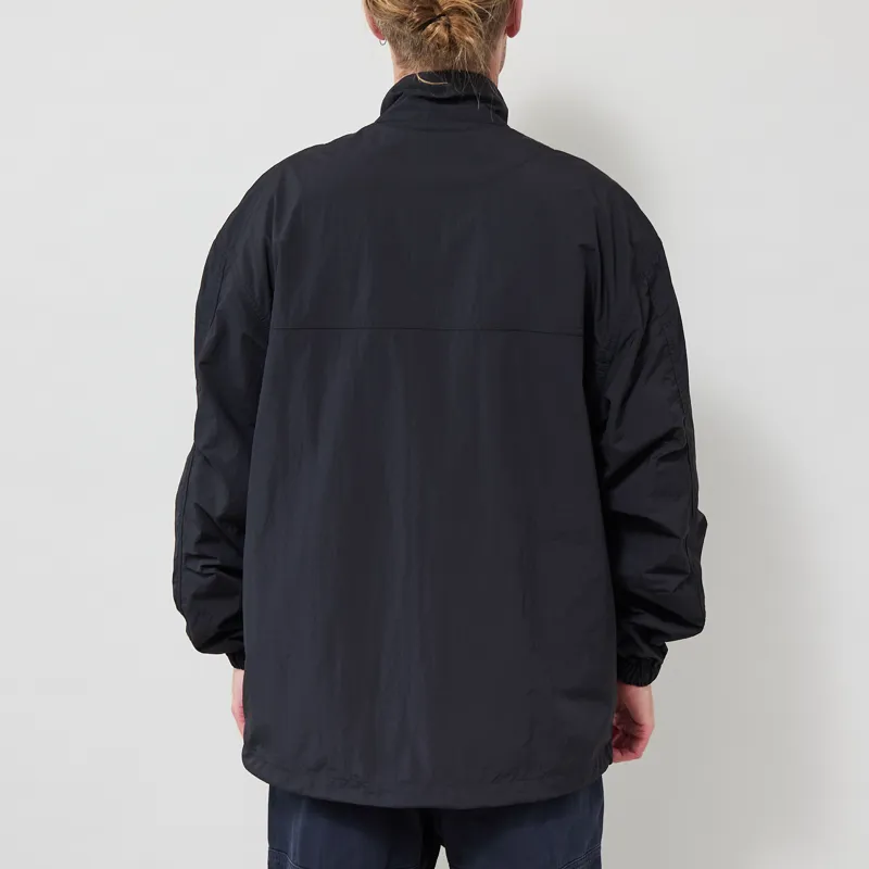 Snow Peak Nylon Double Rip Anorak Black-2