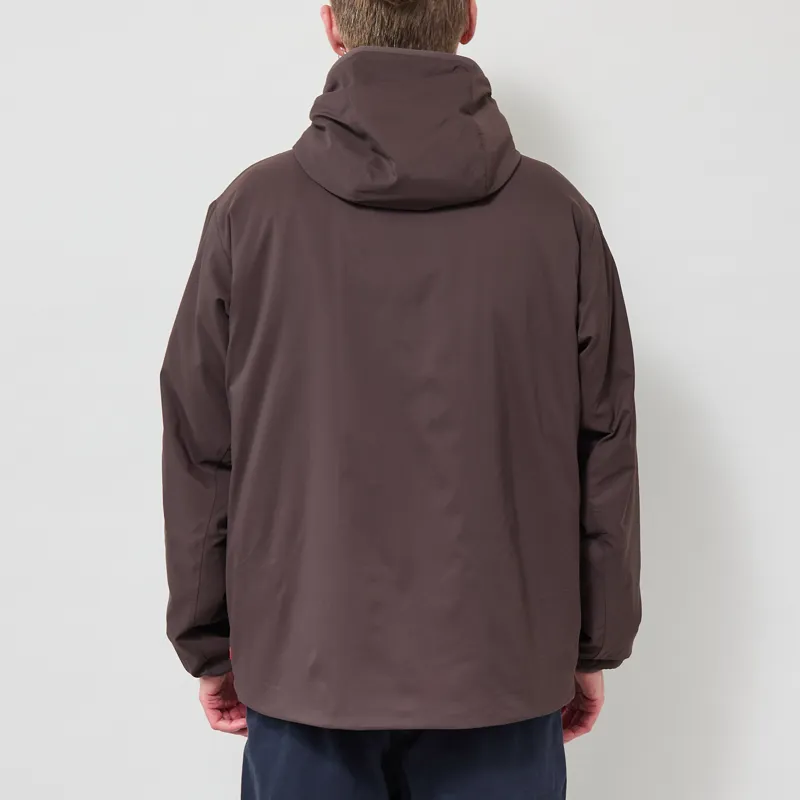 Snow Peak Flexible Insulated Zip Parka Dark Brown-2