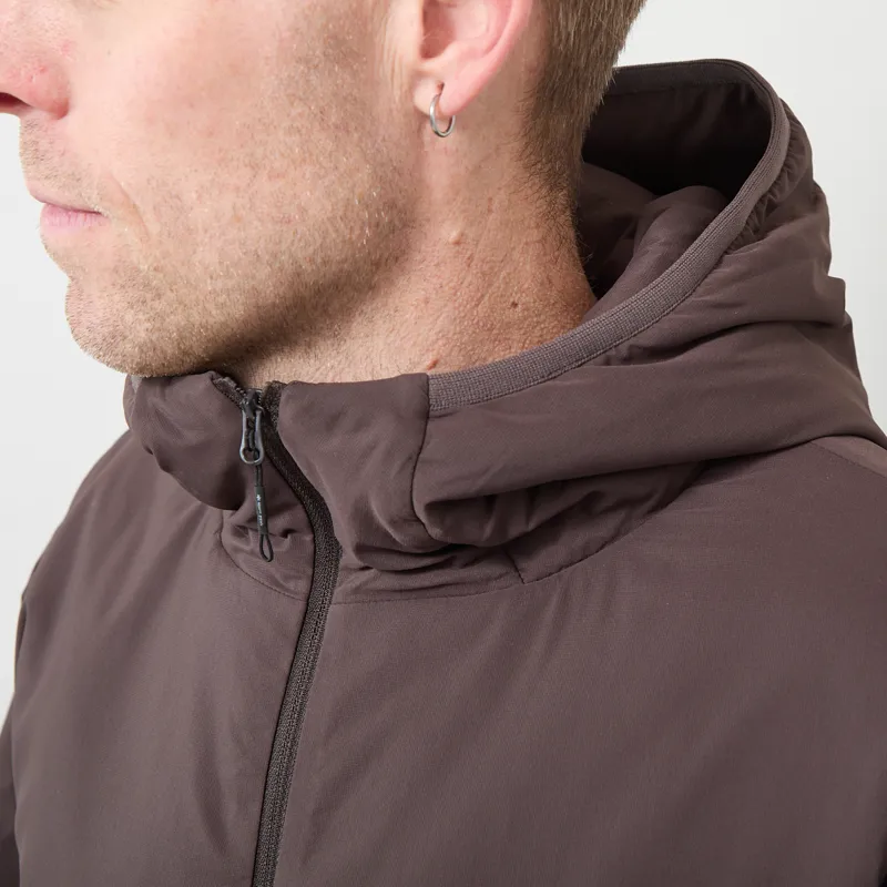Snow Peak Flexible Insulated Zip Parka Dark Brown-4