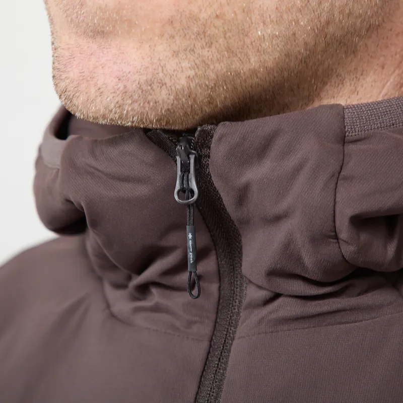 Snow Peak Flexible Insulated Zip Parka Dark Brown-10