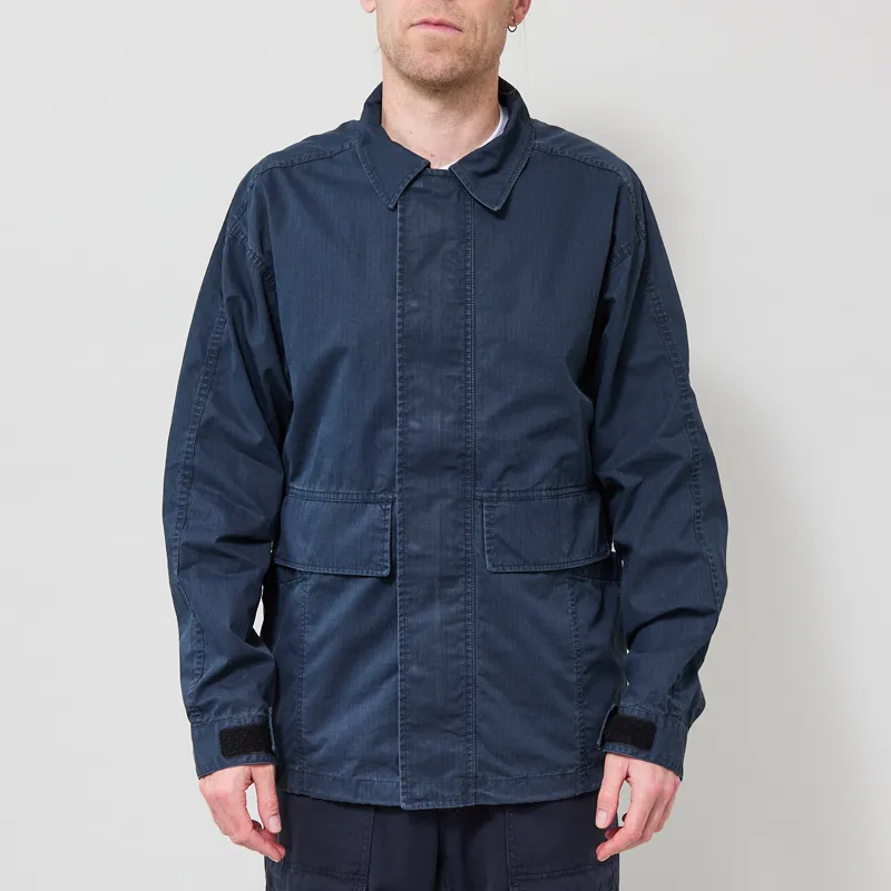 Snow Peak Pigment Washed Jacket Navy