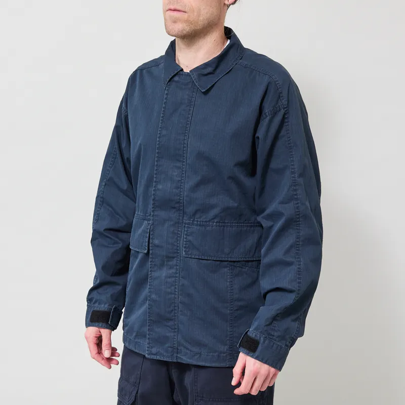 Snow Peak Pigment Washed Jacket Navy-1