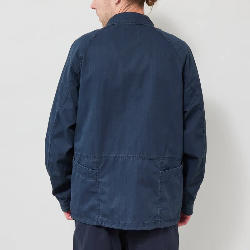 Snow Peak Pigment Washed Jacket Navy-2