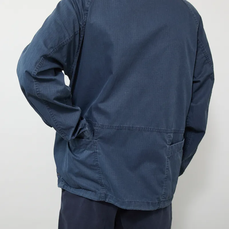 Snow Peak Pigment Washed Jacket Navy-3