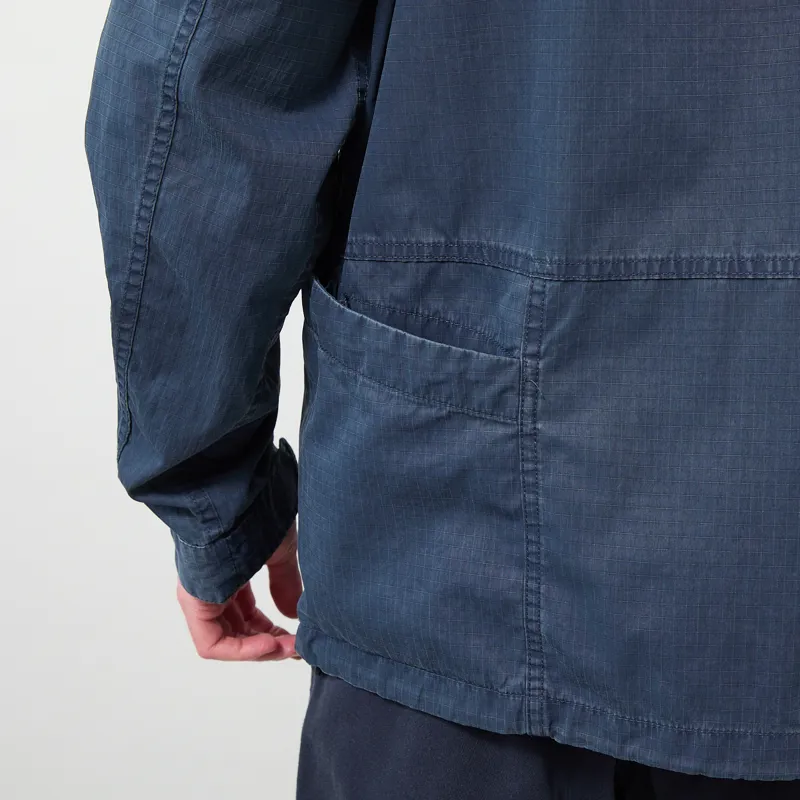 Snow Peak Pigment Washed Jacket Navy-4