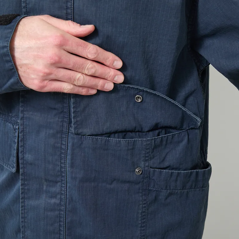 Snow Peak Pigment Washed Jacket Navy-9