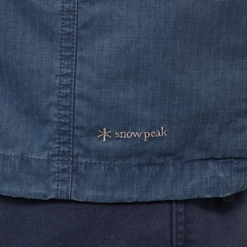 Snow Peak Pigment Washed Jacket Navy-10