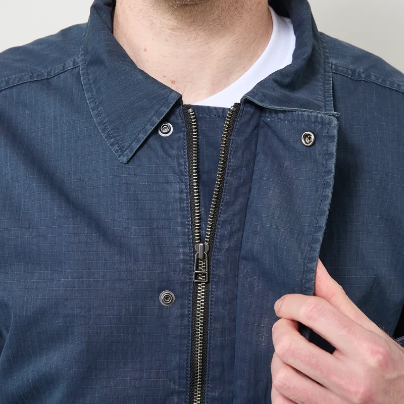 Snow Peak Pigment Washed Jacket Navy-11