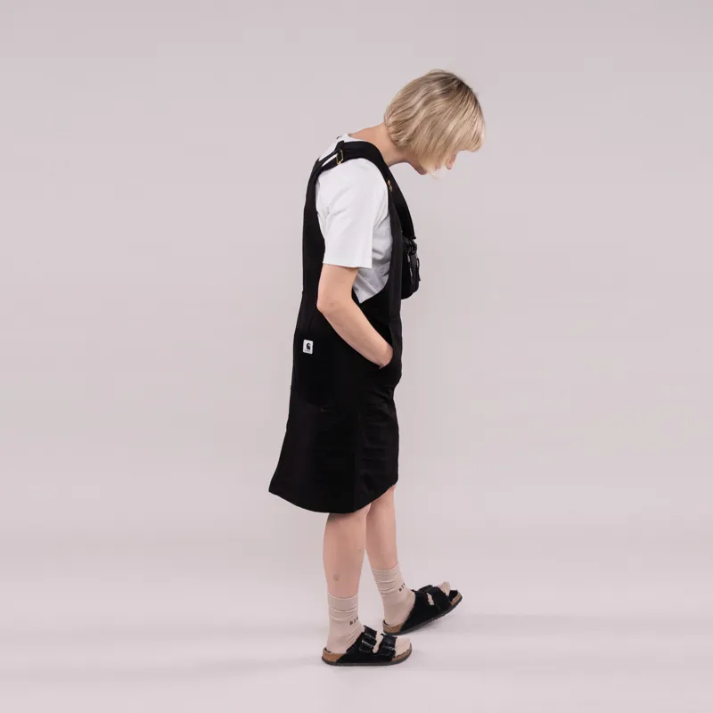 Carhartt WIP Womens Medley Dress Black Garment Dyed-3
