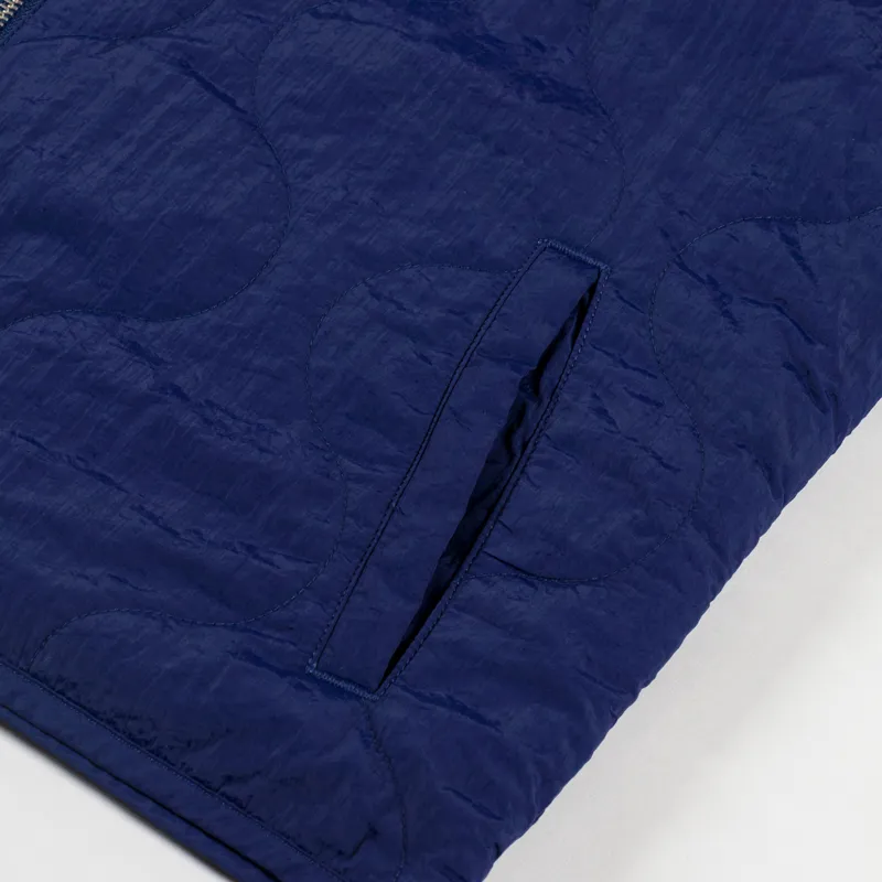 Pendleton Reversible Quilted Vest Harding Navy-9