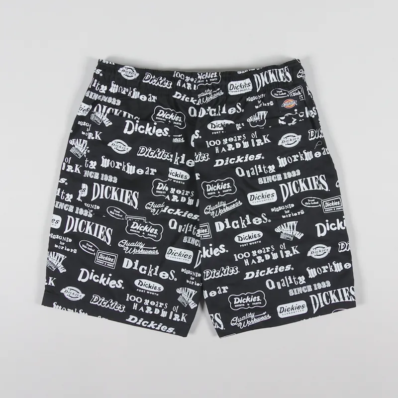 Dickies 100 AOP Short Black-1