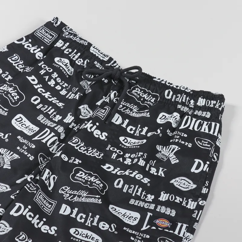 Dickies 100 AOP Short Black-3