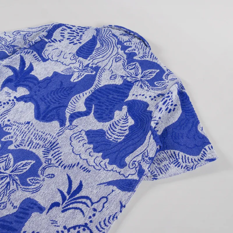 Oas Mystea Cuba Terry Shirt Blue-3