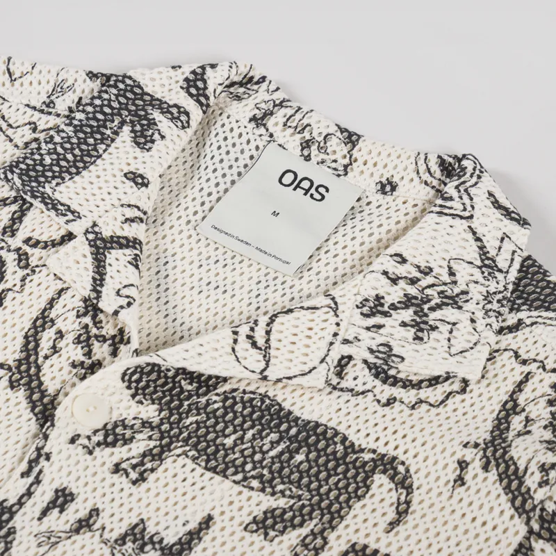 Oas Gensou Cuba Shirt Ecru-4