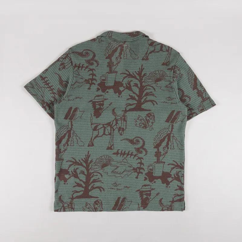 Oas Poplan Cuba Shirt Green-1