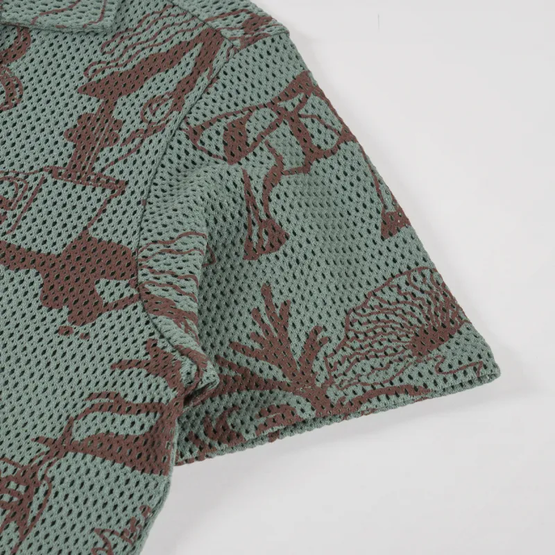 Oas Poplan Cuba Shirt Green-7