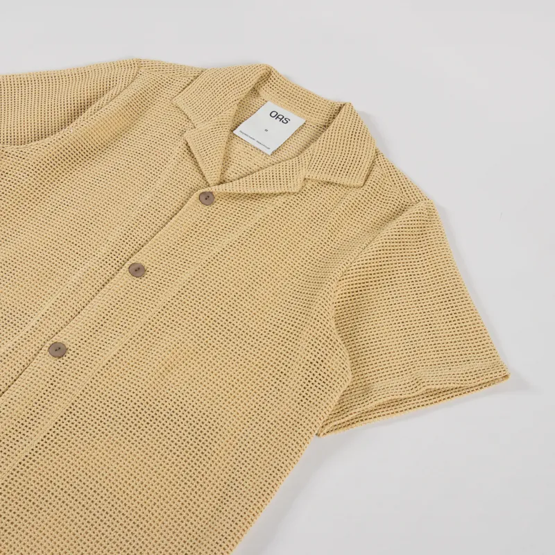 Oas Terra Cuba Shirt Dark Yellow-2