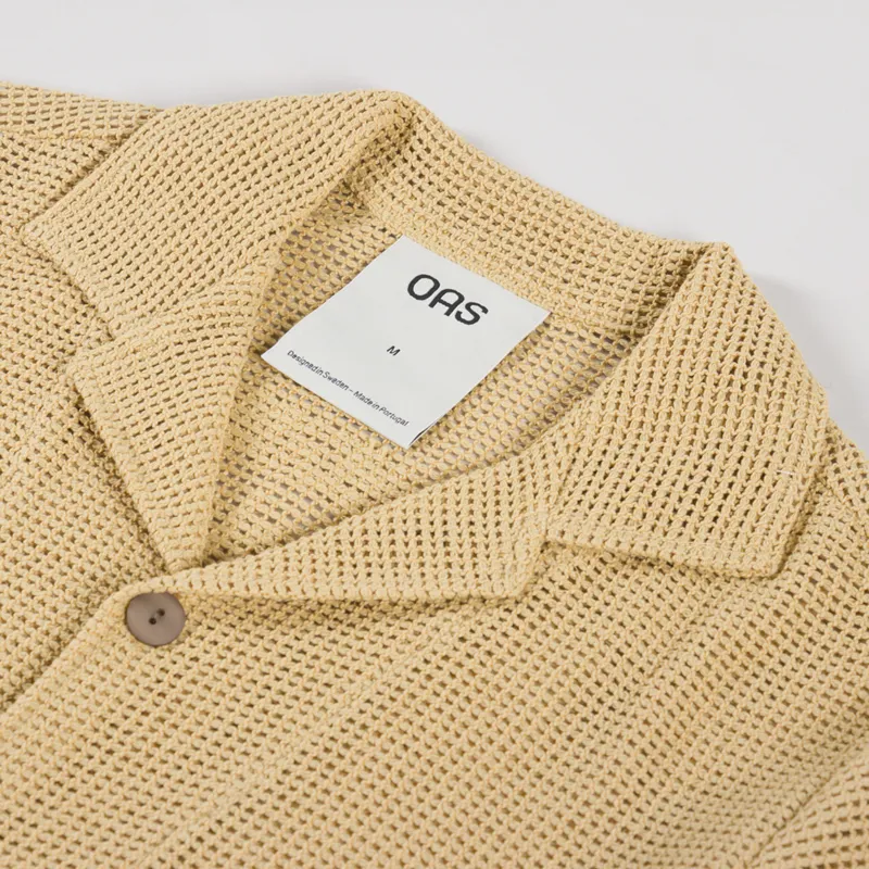 Oas Terra Cuba Shirt Dark Yellow-4