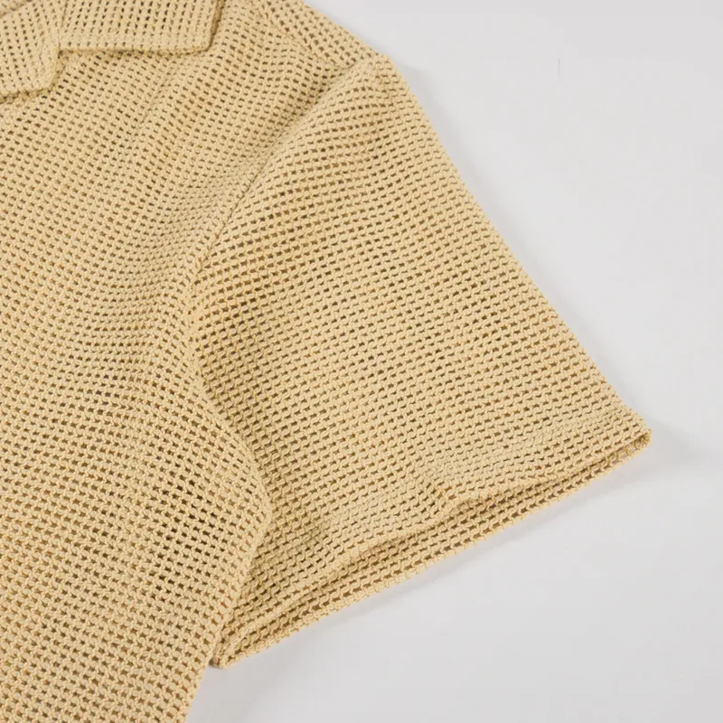 Oas Terra Cuba Shirt Dark Yellow-7