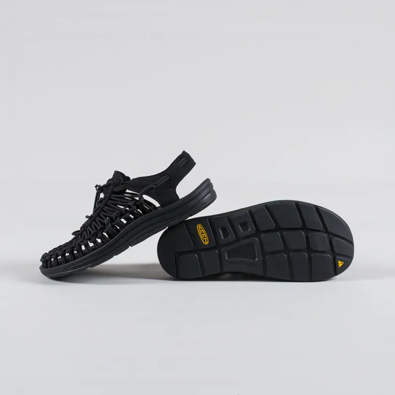 Keen Womens UNEEK Sandals Black-3