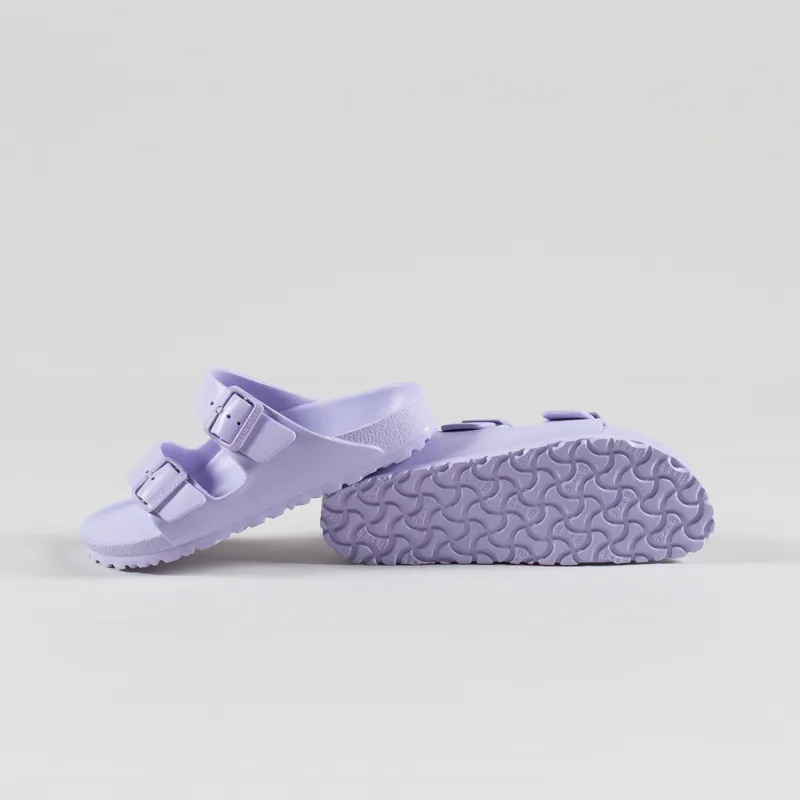Birkenstock Womens Arizona EVA Narrow Fit Sandals Purple Fog -3