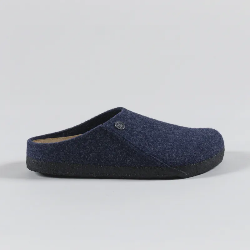 Birkenstock Womens Zermatt Regular Fit Mules Dark Blue-2