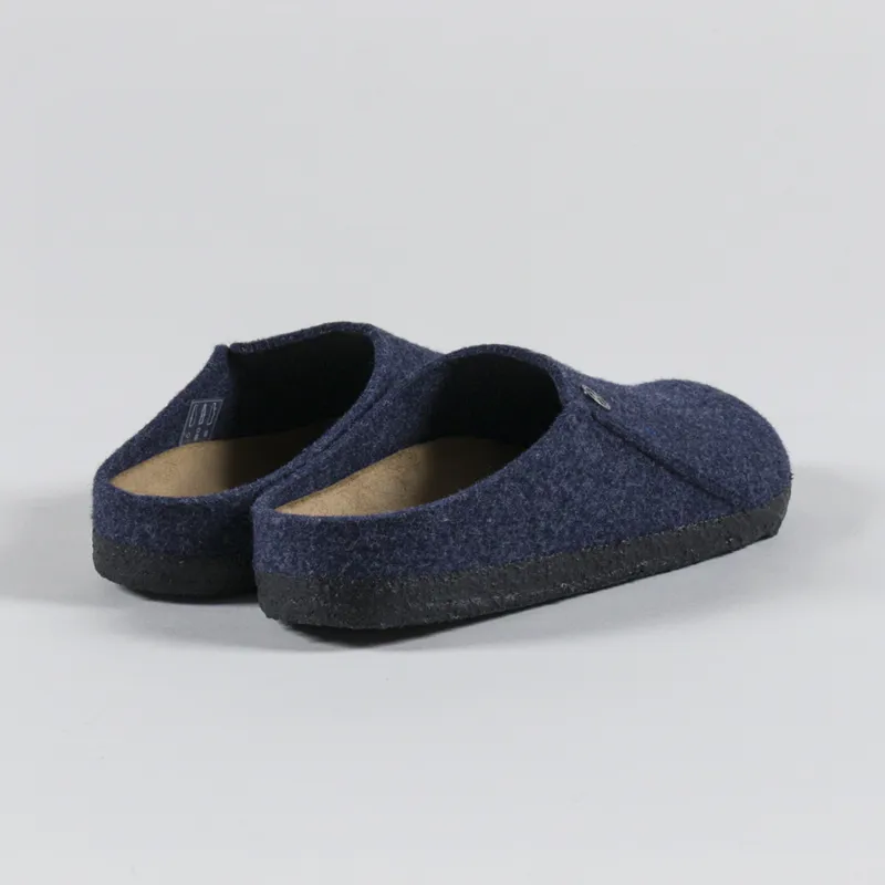 Birkenstock Womens Zermatt Regular Fit Mules Dark Blue-1