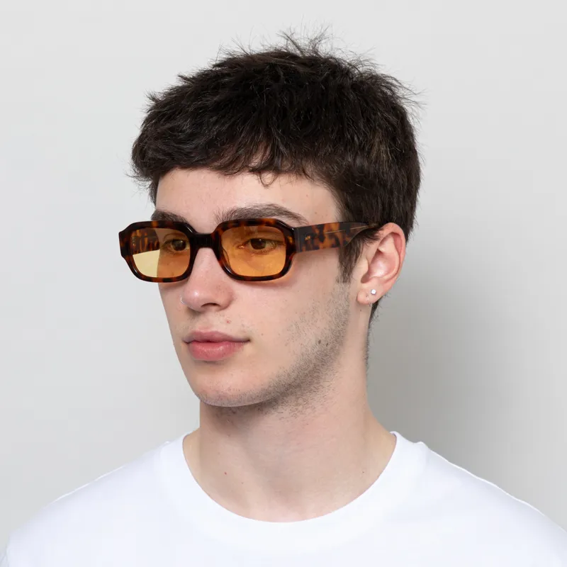 Messy Weekend Downey Sunglasses Tortoise Yellow
