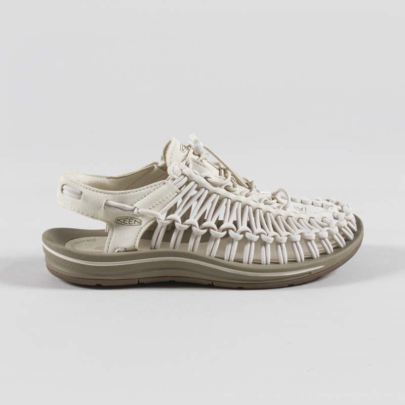 Keen Womens UNEEK Sandals White Cap Cornstalk-2