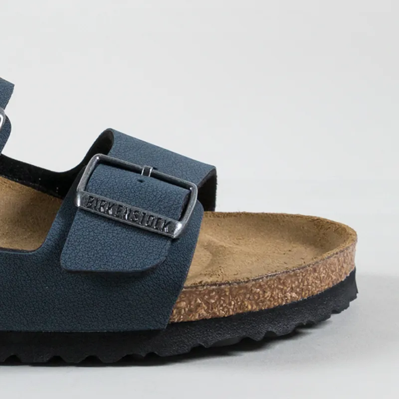 Birkenstock Womens Arizona Birko-Flor Narrow Fit Sandals Basalt-5