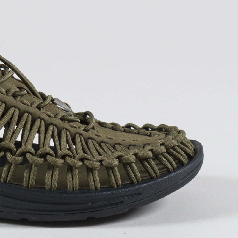 Keen UNEEK Sandals Dark Olive Black-5