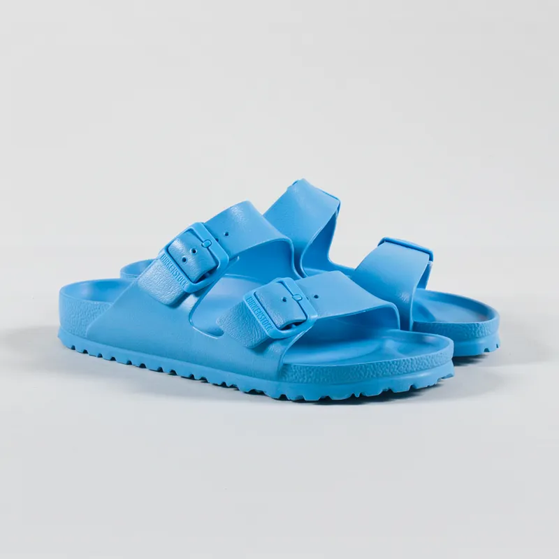 Birkenstock Womens Arizona EVA Narrow Fit Sandals Sky Blue