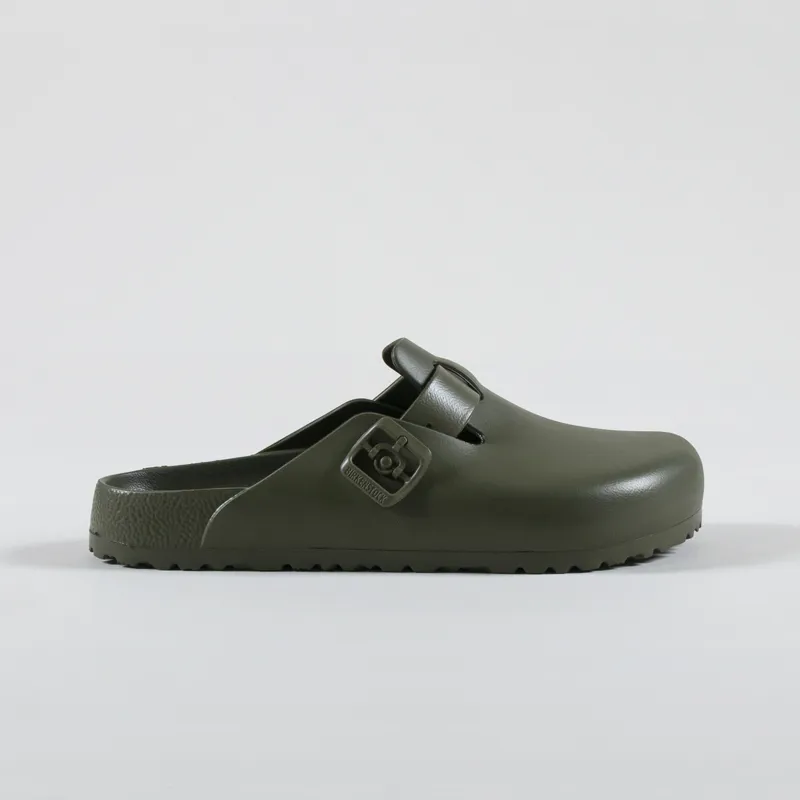 Birkenstock Boston EVA Regular Fit Sandals Khaki-2