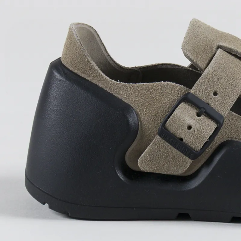 Birkenstock Reykjavik Regular Fit Shoes Nubuck Leather Taupe-4